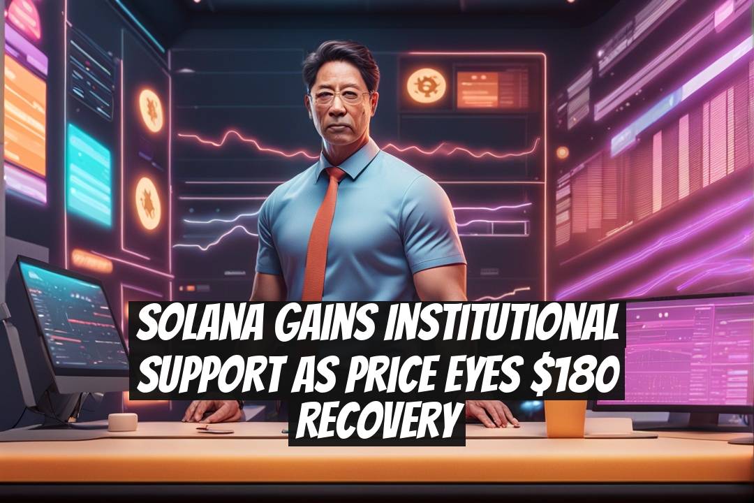 Solana Gains Institutional Support as Price Eyes $180 Recovery