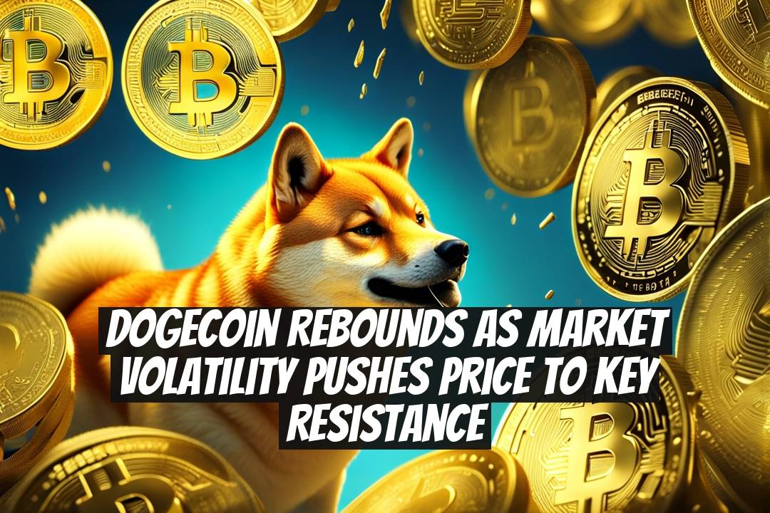 Dogecoin rebounds as market volatility pushes price to key resistance