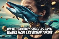 XRP Withdrawals Surge as Ripple Whales Move 1.35 Billion Tokens