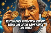 Bitcoin price prediction: Can BTC break out of the $89K range this week?
