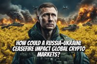 How could a Russia–Ukraine ceasefire impact global crypto markets?