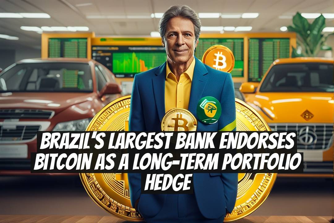 Brazil’s Largest Bank Endorses Bitcoin as a Long-Term Portfolio Hedge