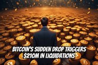 Bitcoin’s Sudden Drop Triggers $210M in Liquidations