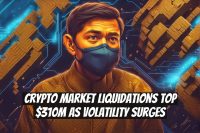 Crypto Market Liquidations Top $310M as Volatility Surges