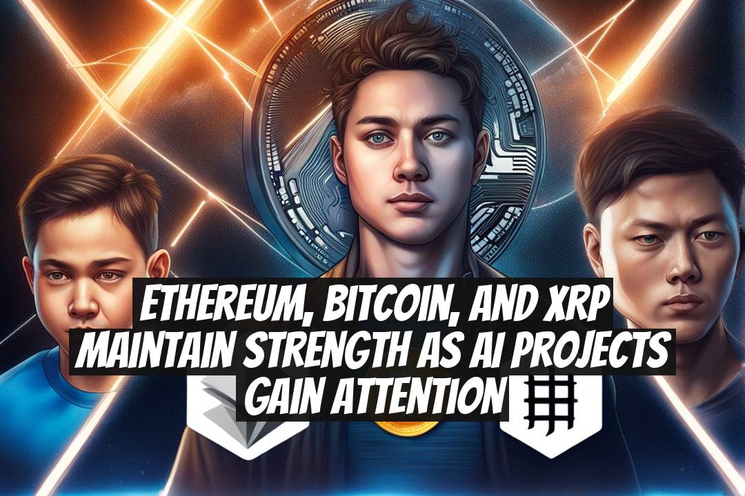 Ethereum, Bitcoin, and XRP Maintain Strength as AI Projects Gain Attention