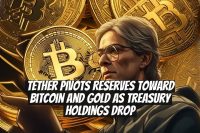 Tether pivots reserves toward Bitcoin and gold as treasury holdings drop