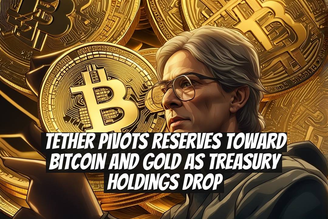 Tether pivots reserves toward Bitcoin and gold as treasury holdings drop