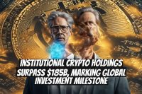 Institutional crypto holdings surpass $185B, marking global investment milestone