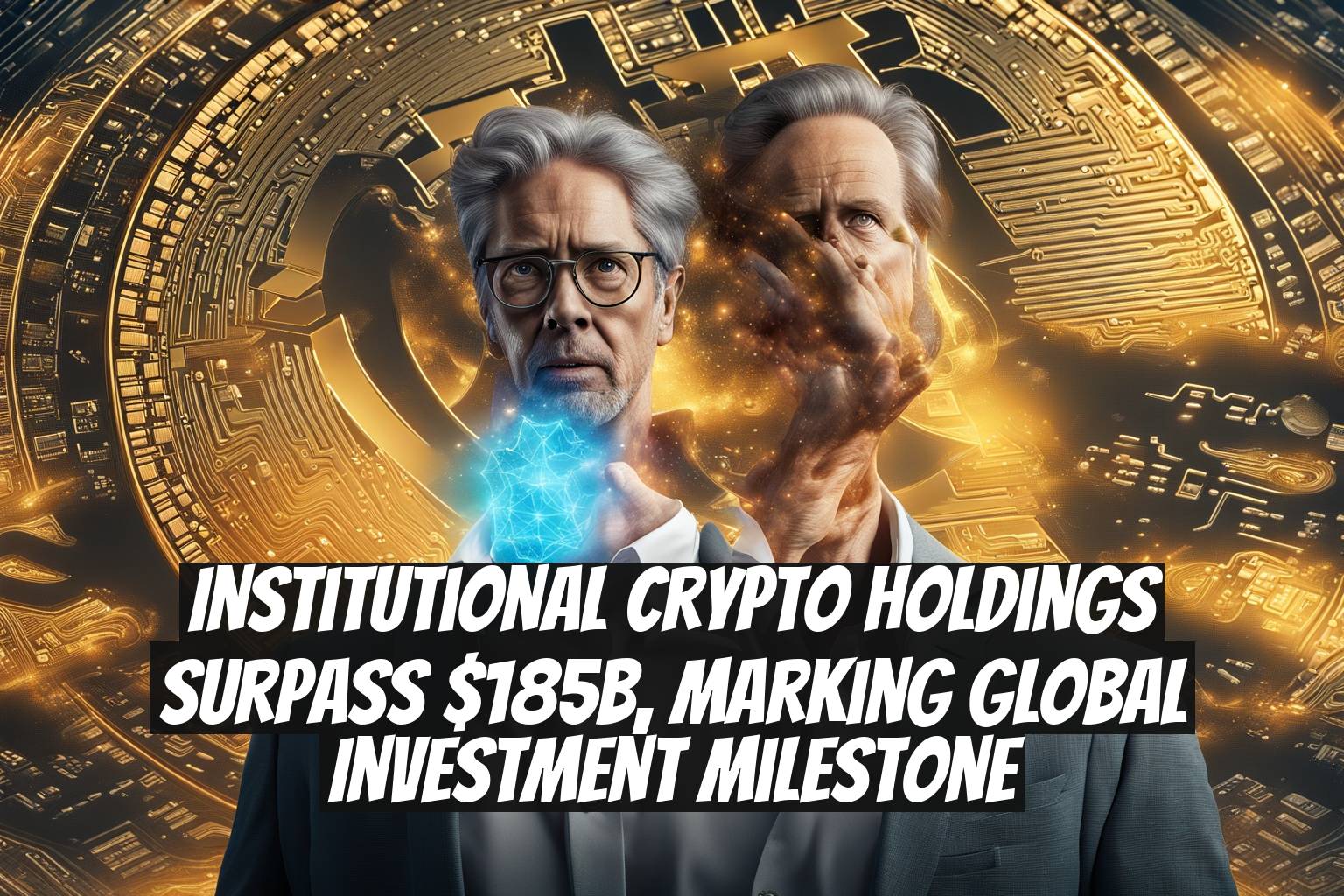 Institutional crypto holdings surpass $185B, marking global investment milestone