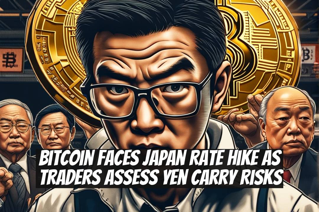 Bitcoin Faces Japan Rate Hike as Traders Assess Yen Carry Risks