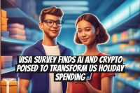 Visa survey finds AI and crypto poised to transform US holiday spending