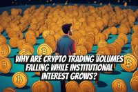 Why Are Crypto Trading Volumes Falling While Institutional Interest Grows?