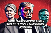 Trump family crypto ventures face steep losses amid market downturn