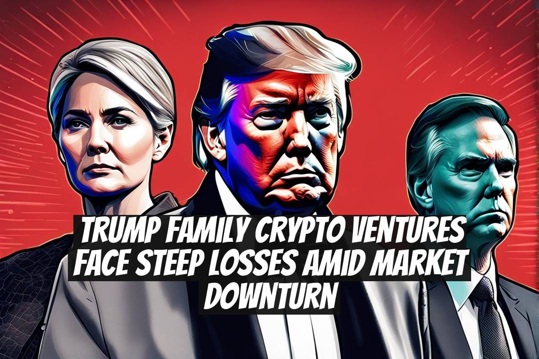 Trump family crypto ventures face steep losses amid market downturn
