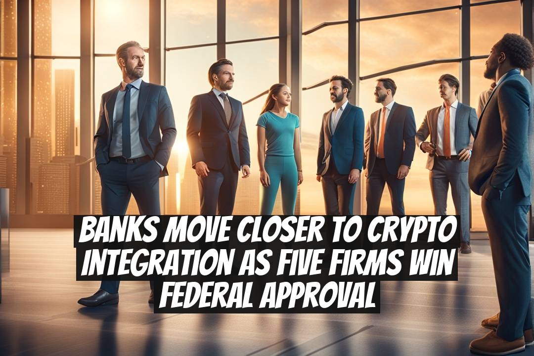 Banks Move Closer to Crypto Integration as Five Firms Win Federal Approval