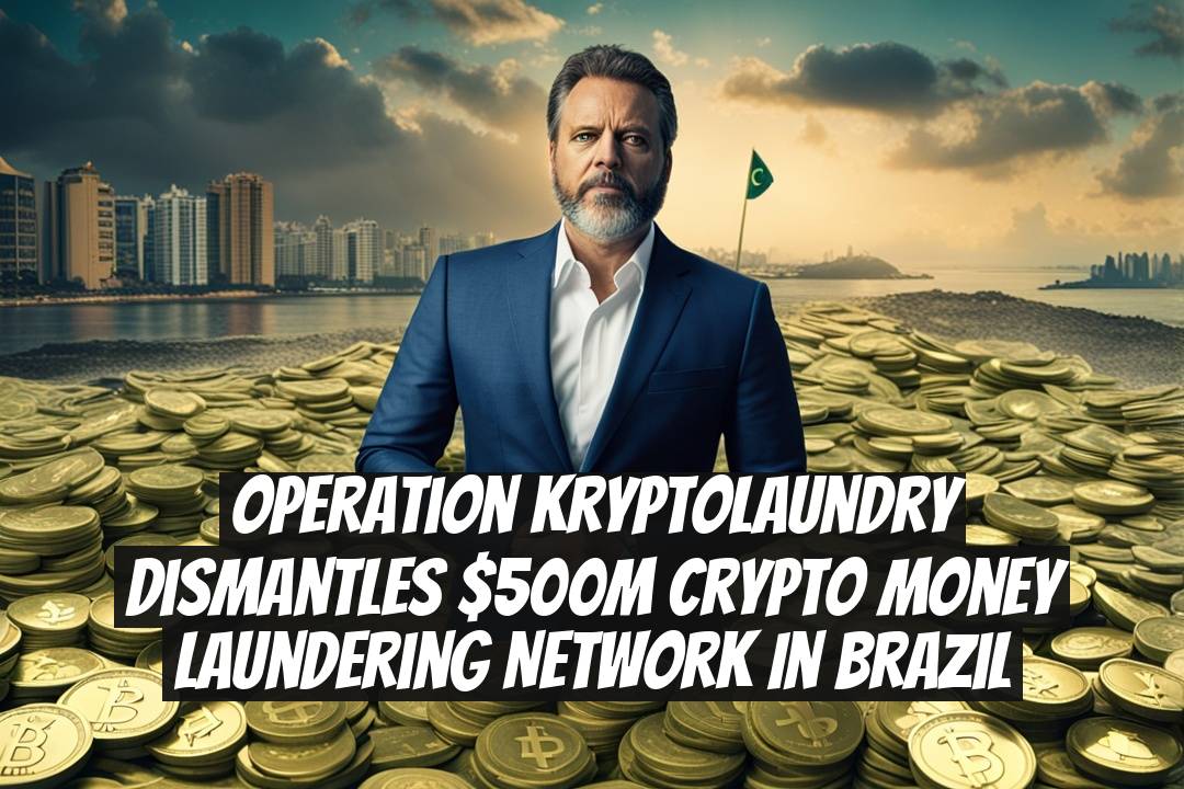 Operation Kryptolaundry Dismantles $500M Crypto Money Laundering Network in Brazil