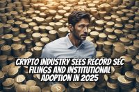 Crypto Industry Sees Record SEC Filings and Institutional Adoption in 2025