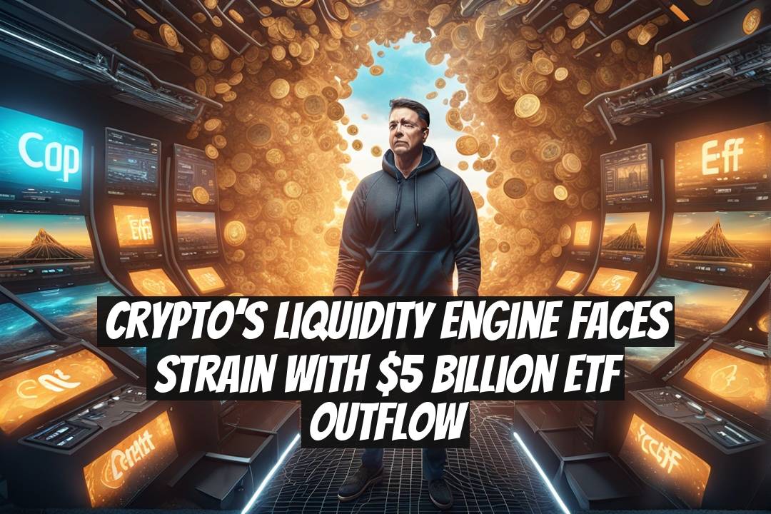 Crypto’s Liquidity Engine Faces Strain With $5 Billion ETF Outflow