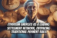 Ethereum emerges as a leading settlement network, outpacing traditional payment rails