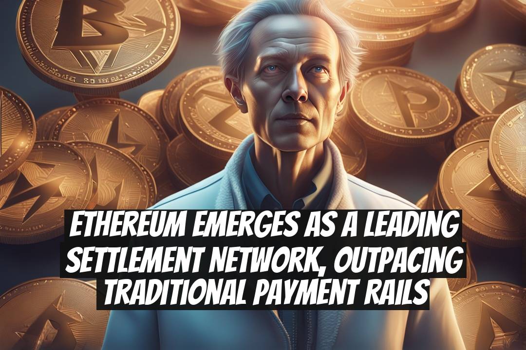 Ethereum emerges as a leading settlement network, outpacing traditional payment rails
