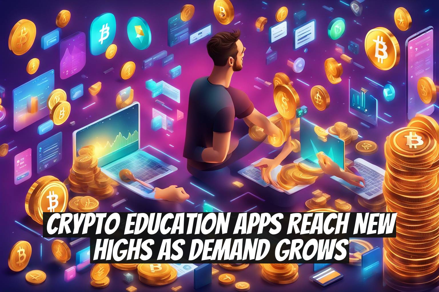 Crypto Education Apps Reach New Highs as Demand Grows