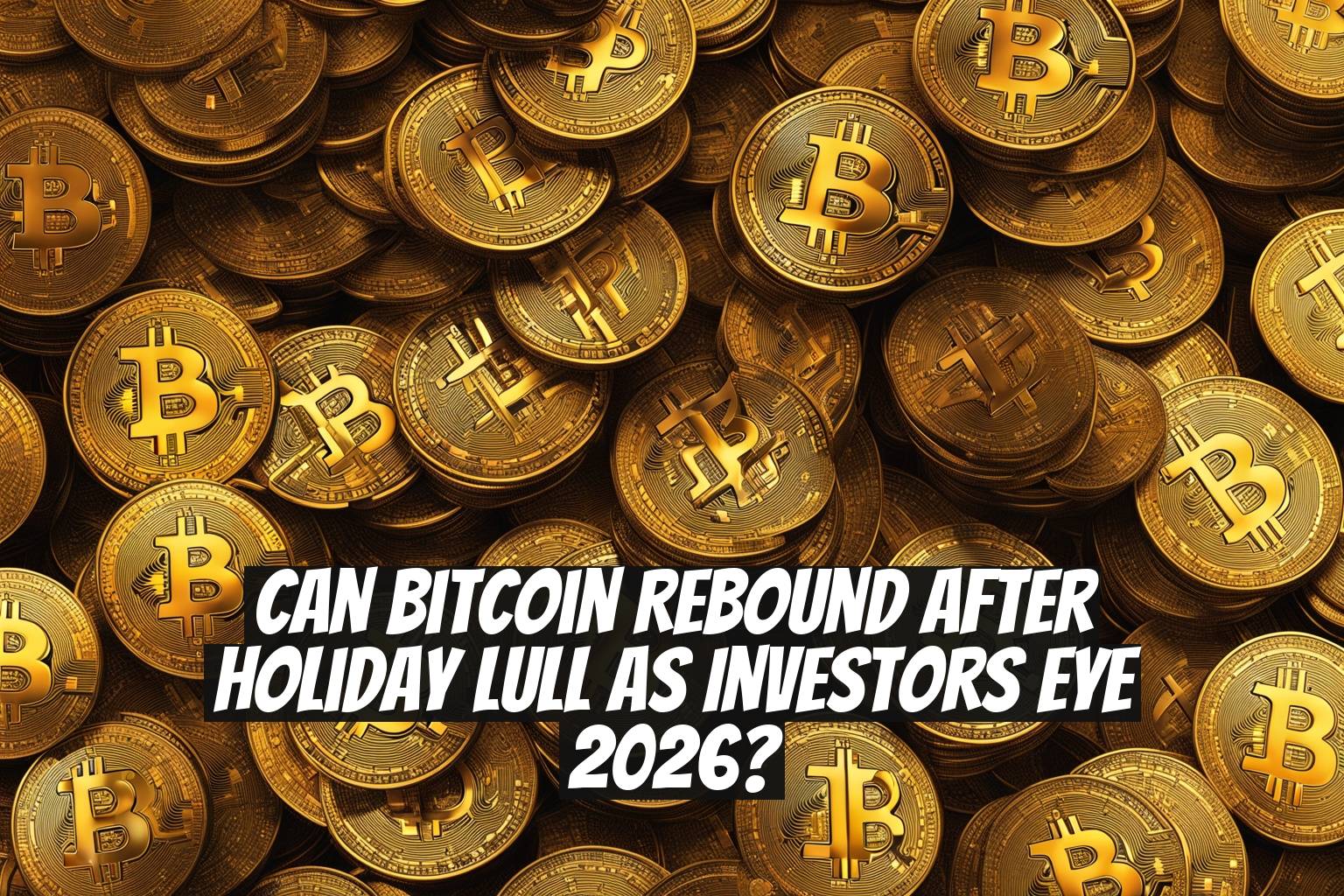 Can Bitcoin Rebound After Holiday Lull as Investors Eye 2026?
