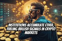 Institutions accumulate Ether, fueling bullish signals in crypto markets