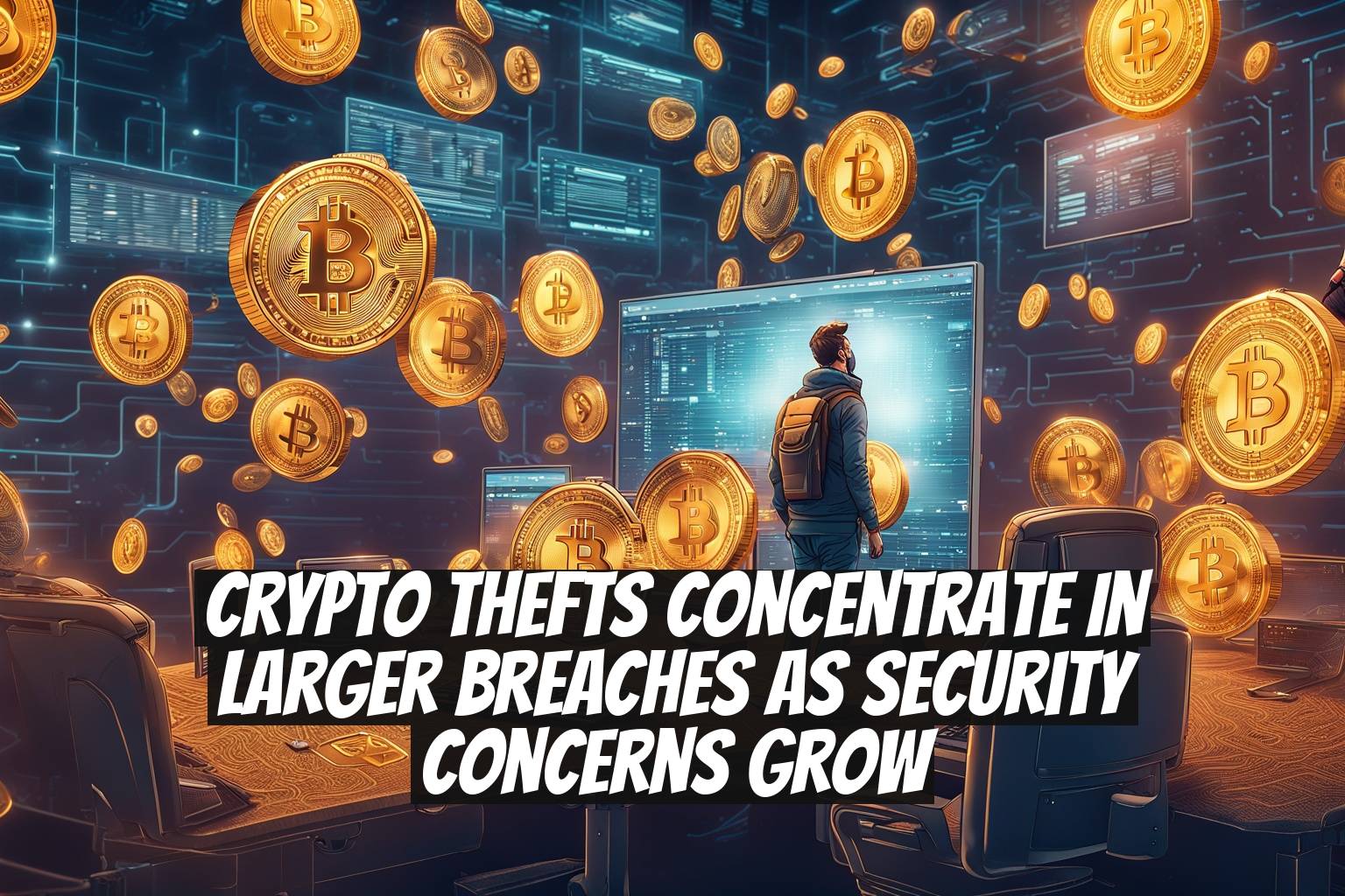 Crypto Thefts Concentrate in Larger Breaches as Security Concerns Grow