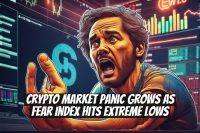 Crypto market panic grows as fear index hits extreme lows
