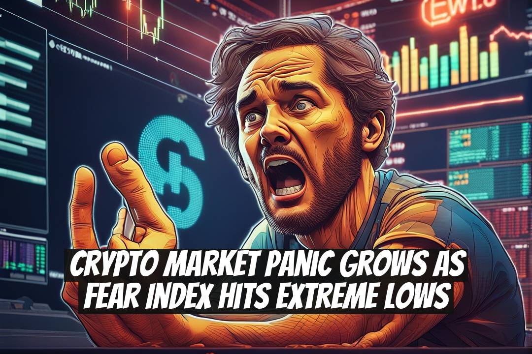 Crypto market panic grows as fear index hits extreme lows