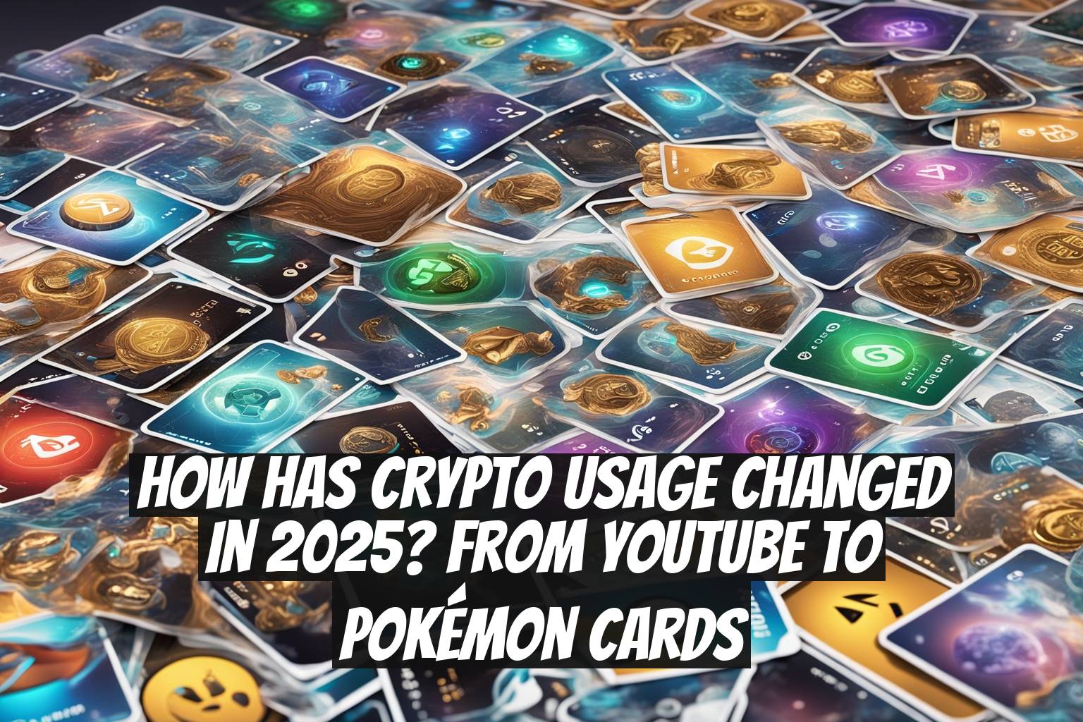 How Has Crypto Usage Changed in 2025? From YouTube to Pokémon Cards