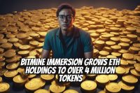Bitmine Immersion Grows ETH Holdings to Over 4 Million Tokens