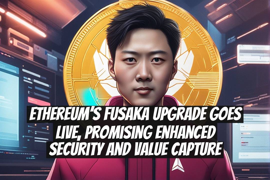 Ethereum’s Fusaka Upgrade Goes Live, Promising Enhanced Security and Value Capture