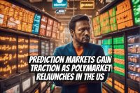 Prediction markets gain traction as Polymarket relaunches in the US