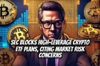 SEC blocks high-leverage crypto ETF plans, citing market risk concerns