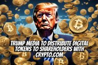 Trump Media to Distribute Digital Tokens to Shareholders With Crypto.com