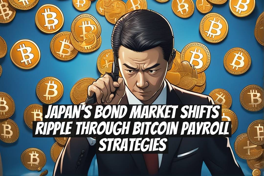 Japan’s bond market shifts ripple through Bitcoin payroll strategies