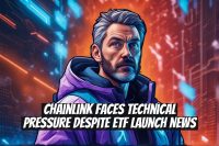 Chainlink faces technical pressure despite ETF launch news