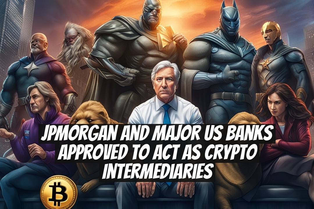 JPMorgan and major US banks approved to act as crypto intermediaries