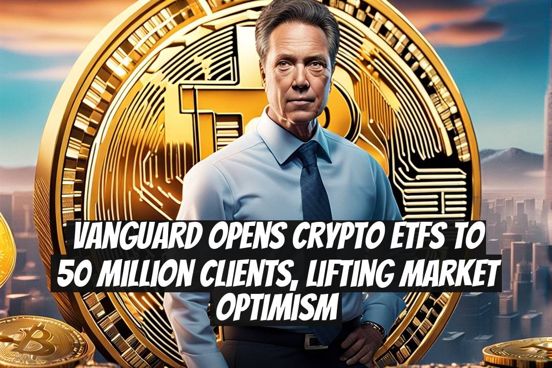 Vanguard Opens Crypto ETFs to 50 Million Clients, Lifting Market Optimism