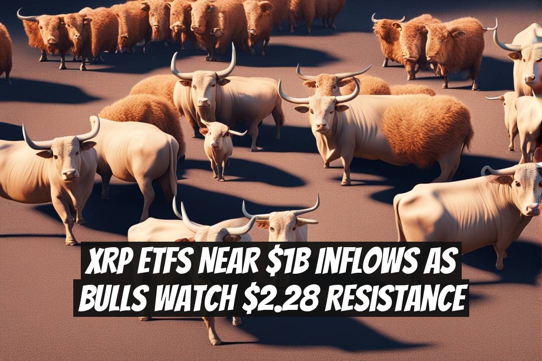 XRP ETFs Near $1B Inflows as Bulls Watch $2.28 Resistance