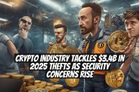 Crypto Industry Tackles $3.4B in 2025 Thefts as Security Concerns Rise