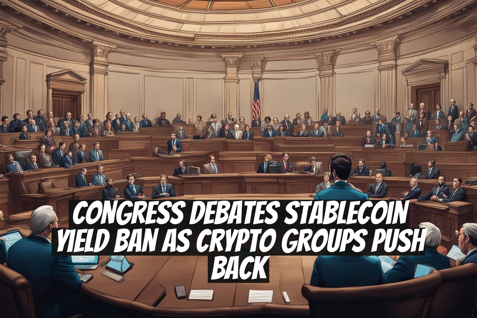 Congress Debates Stablecoin Yield Ban as Crypto Groups Push Back