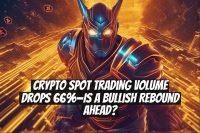 Crypto Spot Trading Volume Drops 66%—Is a Bullish Rebound Ahead?