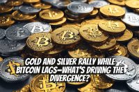 Gold and Silver Rally While Bitcoin Lags—What’s Driving the Divergence?