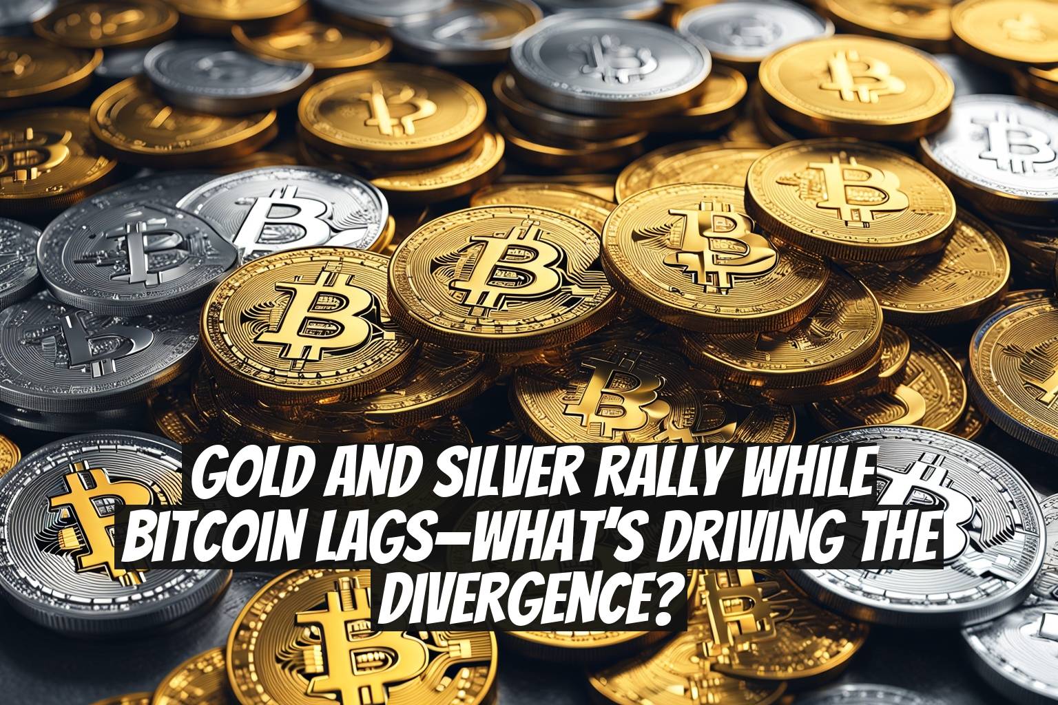 Gold and Silver Rally While Bitcoin Lags—What’s Driving the Divergence?