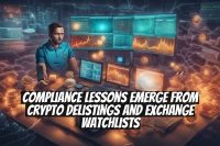 Compliance lessons emerge from crypto delistings and exchange watchlists