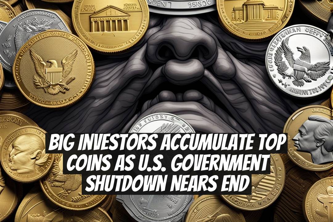 Big Investors Accumulate Top Coins as U.S. Government Shutdown Nears End