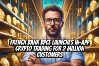 French bank BPCE launches in-app crypto trading for 2 million customers