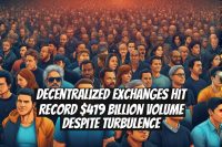 Decentralized Exchanges Hit Record $419 Billion Volume Despite Turbulence